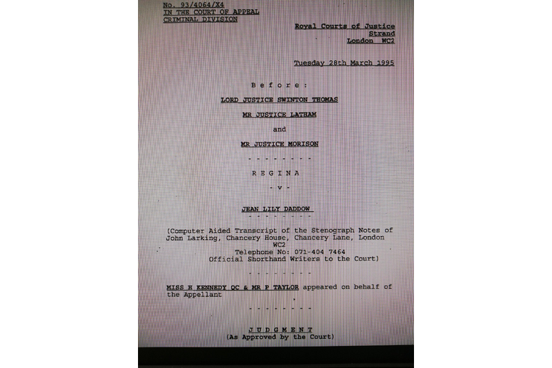 Primary Sources in True Crime Writing I